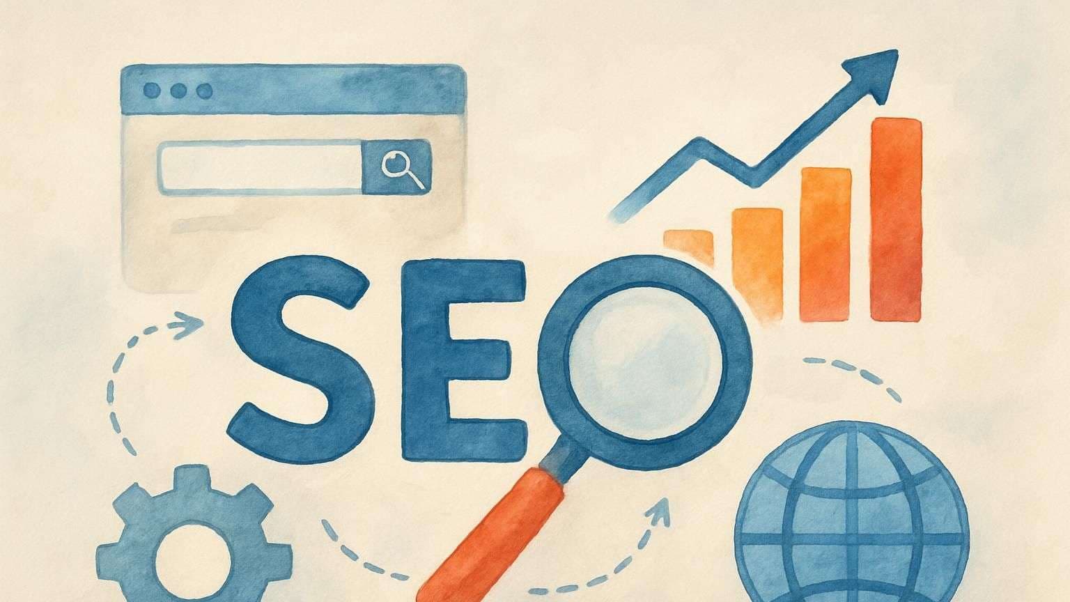 An image portraying the post title SEO Basics and Why Search Engine Optimization Matters